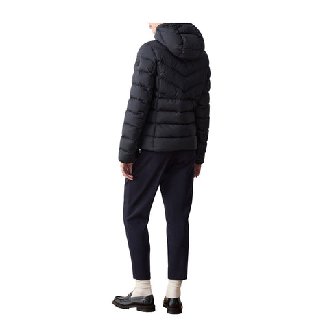 Colmar Piumino corto Piumino Donna corto con cappuccio fisso Nero A24 - COLMARMD22022XX - 99 - 40 - Francavilla Moda
